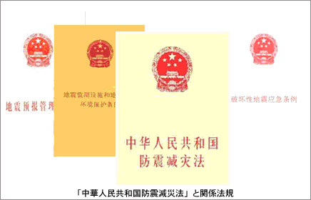 「中華人民共和国防震減災法」と関係法規